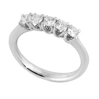 Anneau Golay Femme in Or blanc Diamante 0.41 Ct ABTRE1645 - ABTRE1645